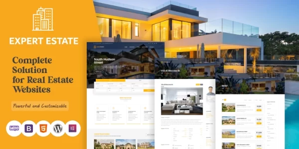 ExpertEstate Real Estate WordPress Theme 1.0.0 GPL Theme
