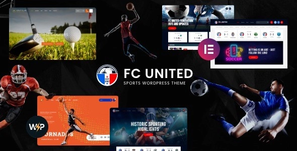 FC United | Football, Soccer Sports WordPress Theme + RTL 1.1.1 GPL Theme