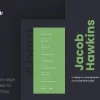 Fabius Resume WordPress Theme 1.0 GPL Theme