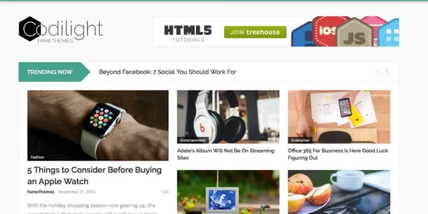 FameThemes Codilight WordPress Theme 2.0.4 GPL Theme