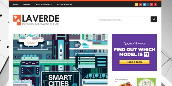 FameThemes Laverde WordPress Theme 2.1.1 GPL Theme