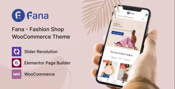 Fana Fashion Shop WordPress Theme 1.1.6 GPL Theme