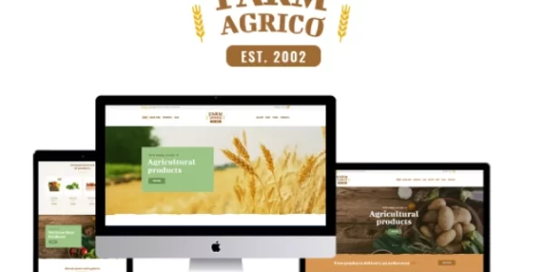 Farm Agrico Agricultural Business WP Theme 1.3.2 GPL Theme