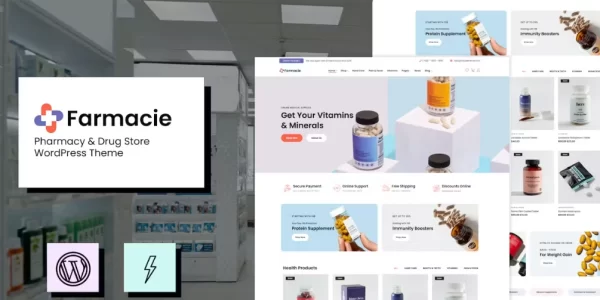 Farmacie Pharmacy Drug Store Theme 1.2.1 GPL Theme