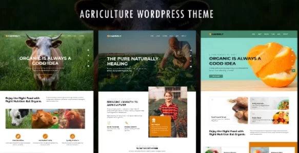 Farmey Agriculture WordPress Theme 1.0 GPL Theme