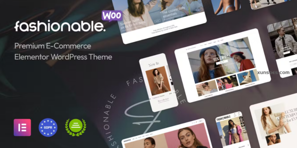 Fashionable Clothing Apparel WooCommerce Theme 1.0.5 GPL Theme