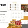 Fast Food Food Restaurant Website WordPress Theme 1.0.0 GPL Theme
