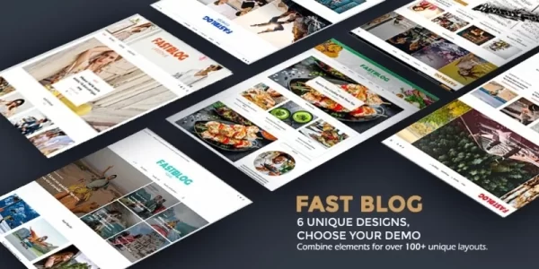 FastBlog The Perfect Blog WordPress Theme 7.5.2 GPL Theme