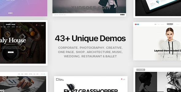 FatMoon | Creative Photography Multi-Purpose Theme 2.4.17 GPL Theme