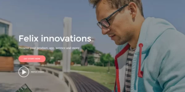Felix. App, WordPress Onepage Theme 1.0.2 GPL Theme