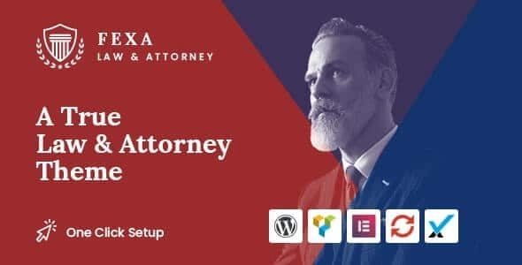Fexa- Lawyer Attorney WordPress Theme 1.0.2 GPL Theme