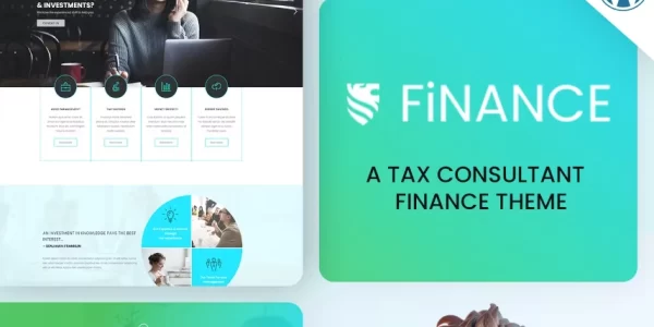 Finance Consultant Consulting WordPress Theme 2.8 GPL Theme