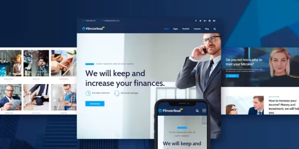 Fincorbus Finance Corporate WordPress Theme 1.2 GPL Theme