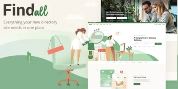 FindAll Business Directory Theme 1.3 GPL Theme