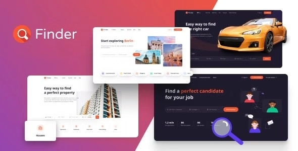 Finder Multipurpose Directory Listing WordPress theme 1.0.3 GPL Theme