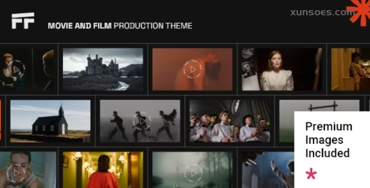 FirstFrame Movie and Film Production Theme 1.0.0 GPL Theme