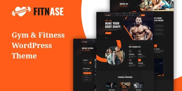 Fitnase Gym And Fitness WordPress Theme 1.0.5 GPL Theme