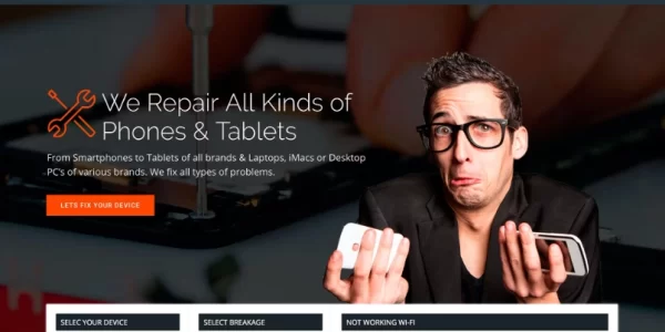 Fixar Phone Computer Repair Theme 1.4.0 GPL Theme