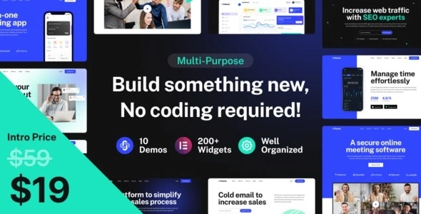 Flowto Startup SaaS WordPress Theme 1.0.1 GPL Theme