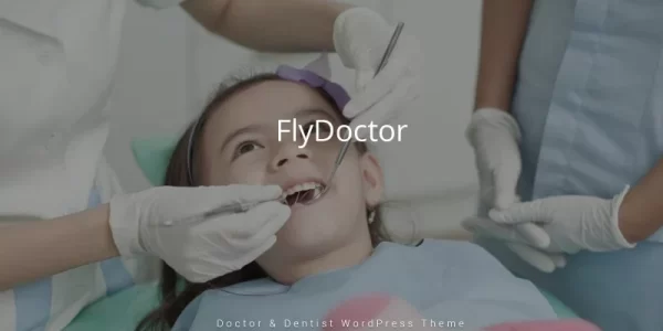 FlyDoctor Doctor Dentist WordPress Theme 1.0.12 GPL Theme