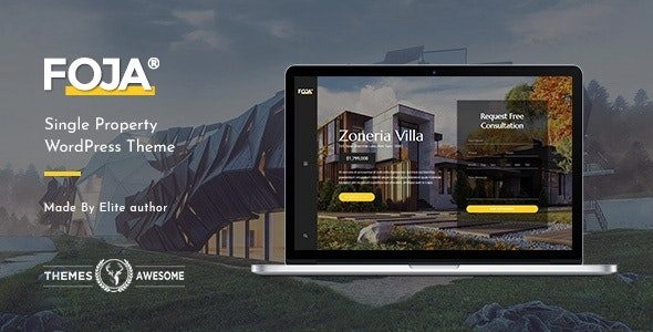 Foja | Single Property WordPress Theme 1.5 GPL Theme
