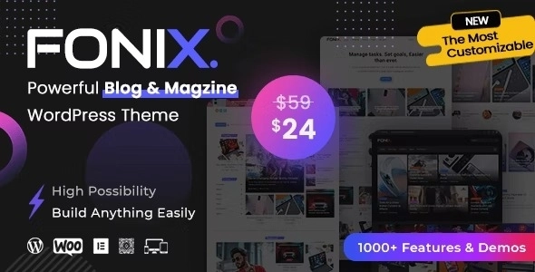 Fonix | Newspaper Magazine WordPress Theme 2.3.0 GPL Theme