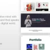 Fraxos Creative Portfolio WordPress Theme 1.8 GPL Theme