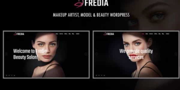 Fredia Makeup Artist WordPress Theme 1.0 GPL Theme