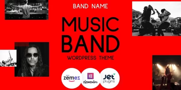 Freebone WordPress Music Band WordPress Theme 1.0.1 GPL Theme