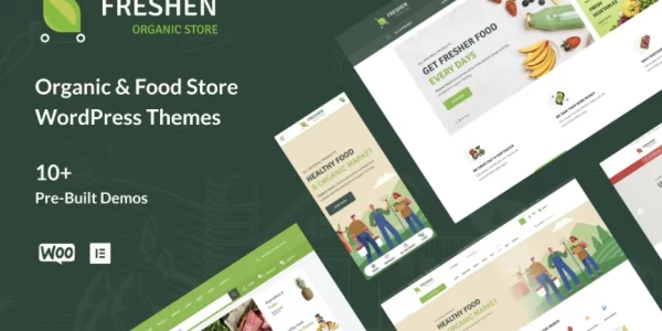 Freshen Organic Food Store WordPress Theme 1.0.2 GPL Theme