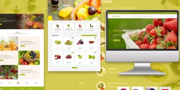 Fruits Store The Elementor Fruits WordPress theme WordPress Theme 1.2 GPL Theme