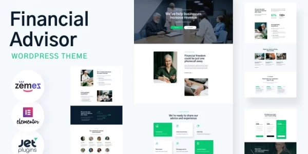 Fundex Financial Advisor WordPress Theme 1.0.1 GPL Theme