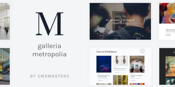 Galleria Metropolia Art Museum Exhibition 1.1.7 GPL Theme