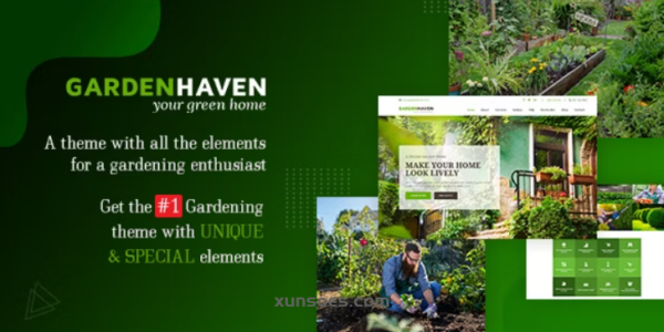 Garden Landscape Gardening WordPress Theme 2.8 GPL Theme