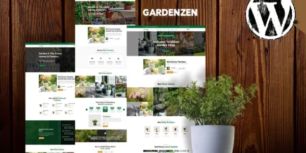 Gardenzen | Garden Plants Shop WordPress Theme 1.0.5 GPL Theme