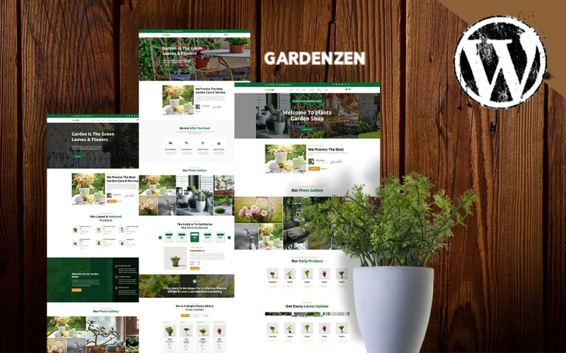 Gardenzen | Garden Plants Shop WordPress Theme 1.0.5 GPL Theme
