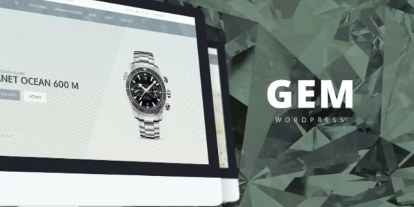 Gem — Luxury eCommerce Responsive WordPress Theme 2.3.1 GPL Theme