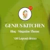 Genius Kitchen 1.5 GPL Theme
