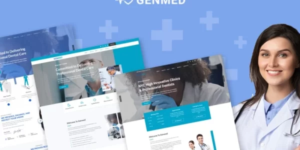 Genmed | Multipurpose Medical WordPress theme WordPress Theme 1.0.5 GPL Theme