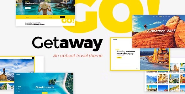 Getaway Travel Tourism Theme 1.5 GPL Theme