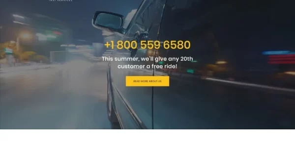 Give Me A Lift Transportation Taxi Services WordPress Theme 1.0.0 GPL Theme
