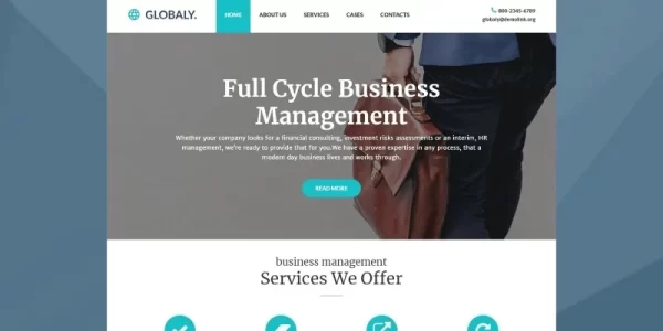 Globaly Business Multipurpose Modern WordPress Elementor Theme WordPress Theme 1.0.0 GPL Theme