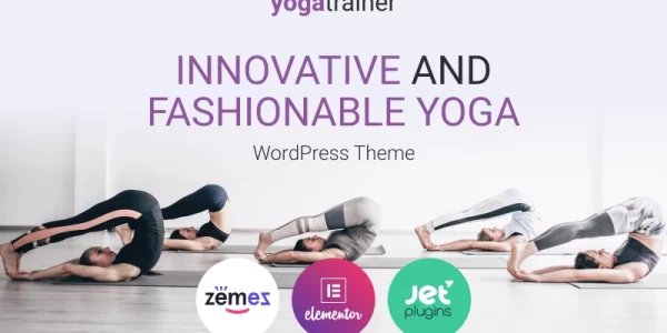 Gloria Miles Innovative and Fashionable Yoga WordPress Theme 1.0.0 GPL Theme