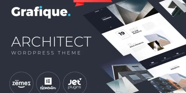 Grafique Architect WordPress Theme 1.0.1 GPL Theme