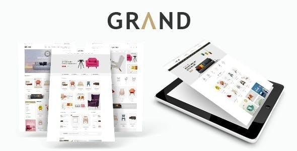 Grand Responsive Furniture WooCommerce WordPress Theme 1.1.1 GPL Theme