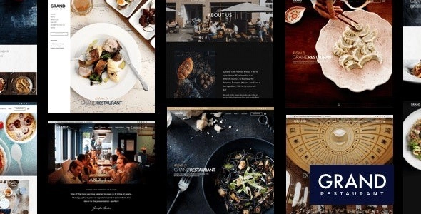 Grand Restaurant | Restaurant WordPress for Restaurant 6.8.2 GPL Theme
