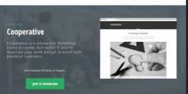 Graph Paper Press Cooperative WordPress Theme 1.0.5 GPL Theme