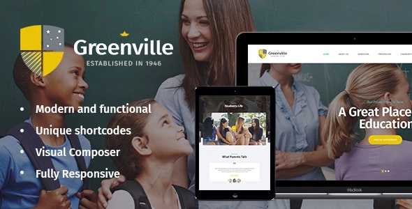 Greenville 1.3.3 GPL Theme