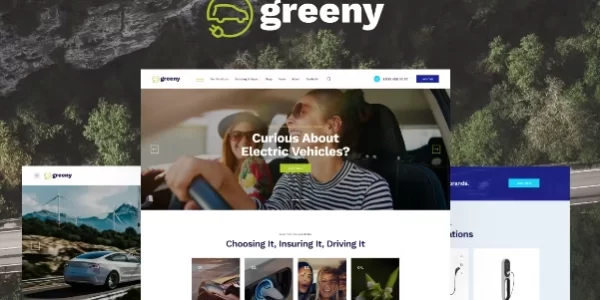Greeny WordPress Theme 1.0 GPL Theme