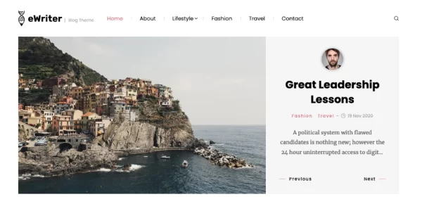 GretaThemes eWriter 1.0.1 GPL Theme